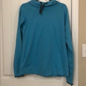 Nike Pro Dri-fit Hyperwarm blue longsleeve shirt